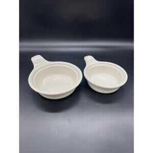 Vintage 1979 Syracuse China Stoneware Soup Casserole Dishes Number 720 & 725 USA